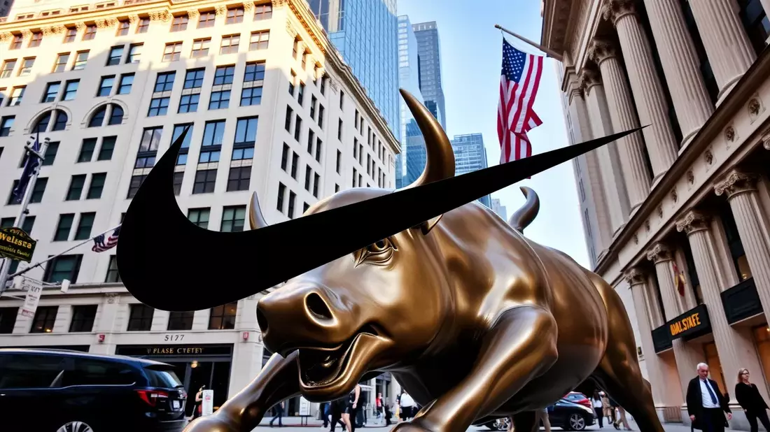 Nike: El Mercado Opina Sobre Su Estrategia de Transformación Illustration mit AI erstellt übermittelt durch boerse-global.de