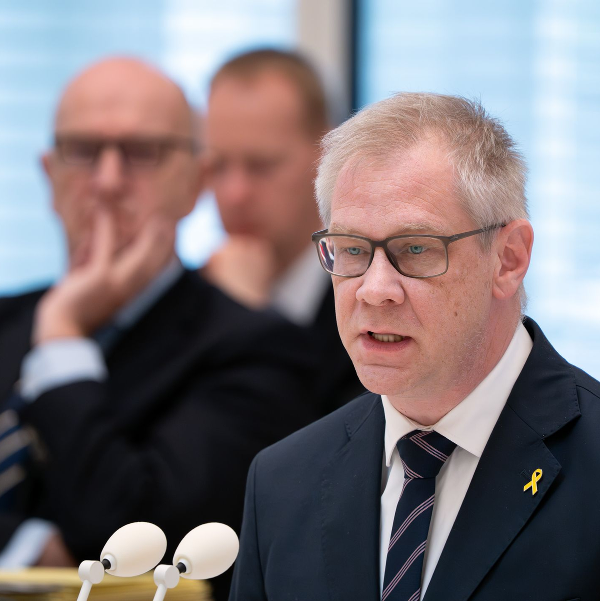 Andreas Bütter verlässt die Linke mit bitteren Vorwürfen.  - Foto: Soeren Stache/dpa