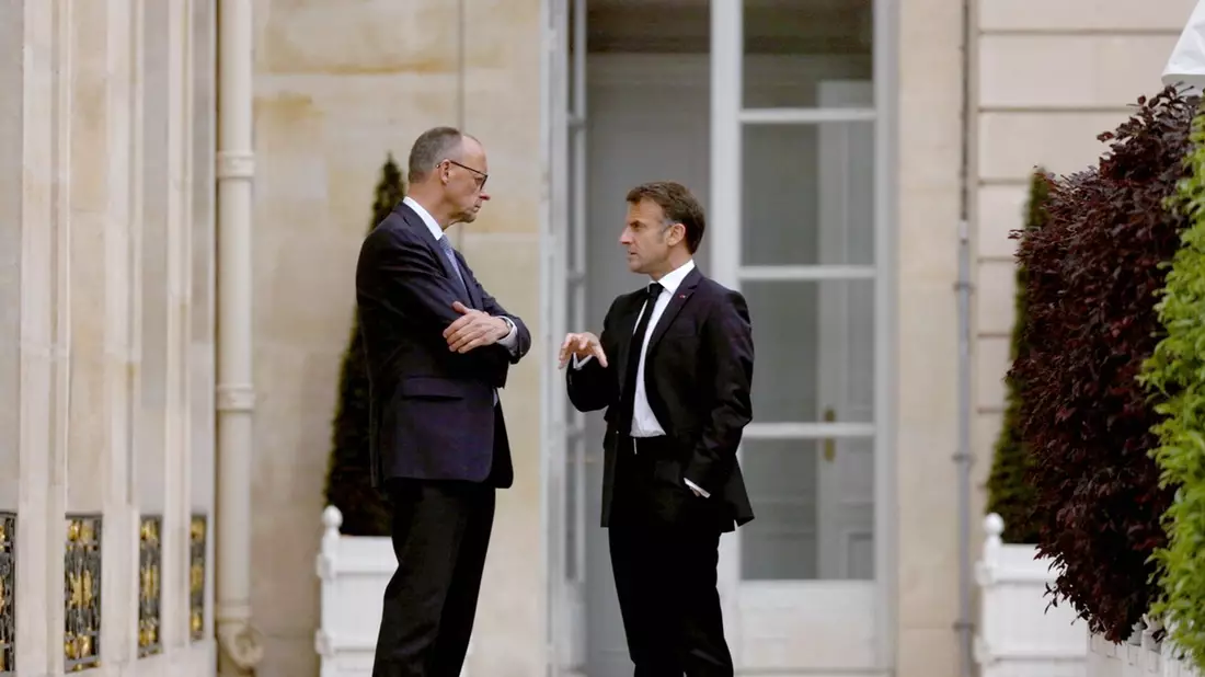 ARTE-Doku Macron-Merz: Hinter den Kulissen der Macht ab morgen auf arte.tv und am 7. April im TV - Bild: presseportal.de