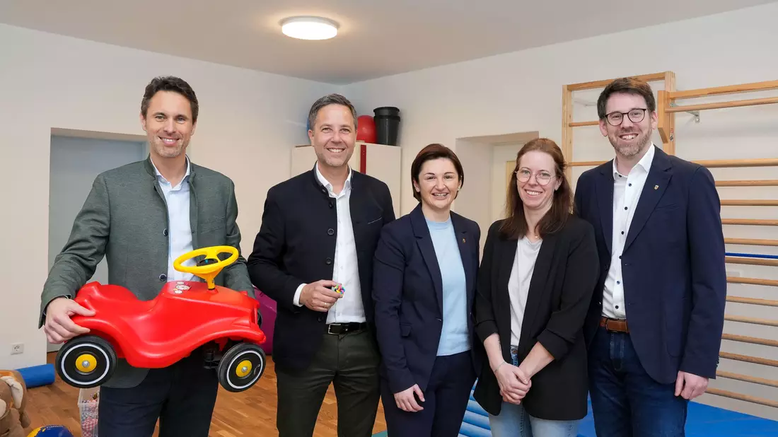 SWB Eröffnung Kindergruppe Unken - Bild: Neumayr über pressetext.de
