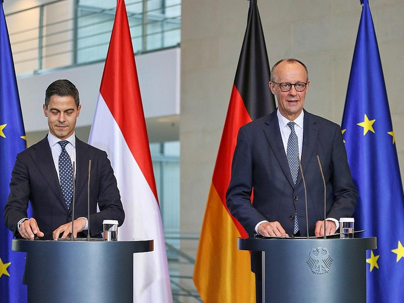 Rob Jetten und Friedrich Merz am 16.03.2026 - Foto: via dts Nachrichtenagentur