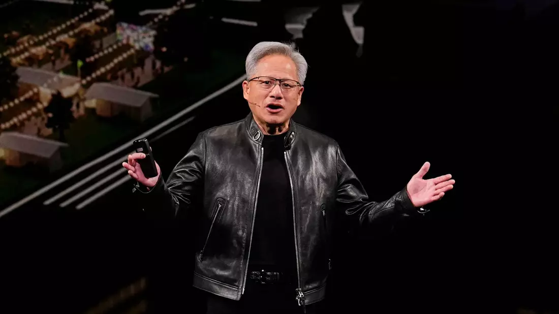 Aus Sicht von Nvidia-Chef Jensen Huang schwächt sich der KI-Boom noch lange nicht ab. (Archivbild) - Bild: Godofredo A. Vásquez/AP/dpa