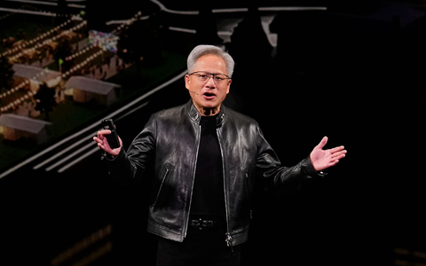 Aus Sicht von Nvidia-Chef Jensen Huang schwächt sich der KI-Boom noch lange nicht ab. (Archivbild) - Foto: Godofredo A. Vásquez/AP/dpa