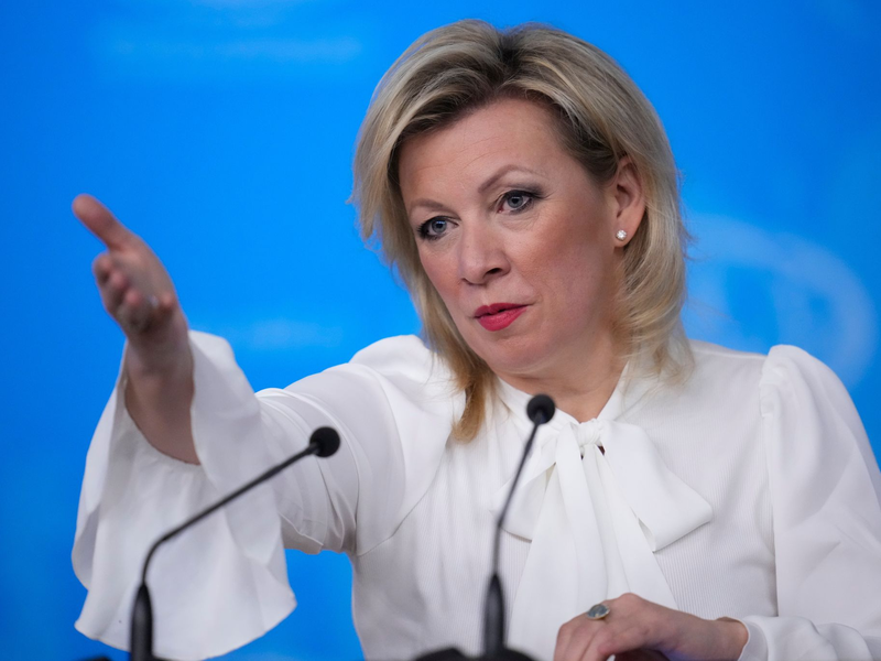 Russlands Außenamtssprecherin Sacharowa fordert die Mittelmeerstaaten auf, eine Öko-Katastrophe rund um den russischen Gastanker «Arctic Metagaz» zu verhindern. (Archivbild) - Foto: Pavel Bednyakov/AP/dpa