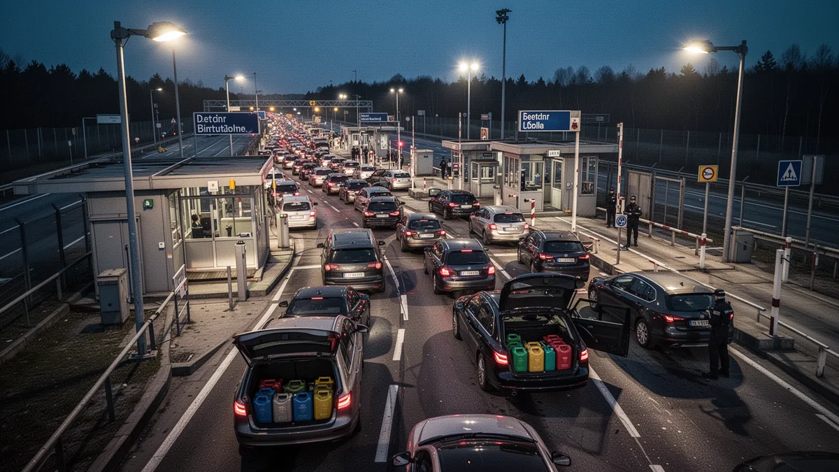 Spritpreis-Schock treibt Deutsche massenhaft ins Ausland - Foto: über boerse-global.de