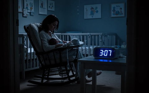 Chronischer Schlafmangel gefährdet psychische Gesundheit junger Mütter - Foto: über boerse-global.de