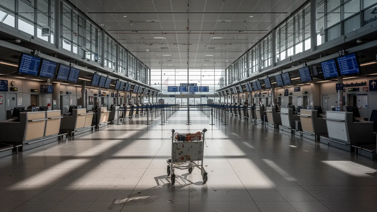BER: Warnstreik legt Flughafen am Mittwoch komplett lahm - Foto: über boerse-global.de