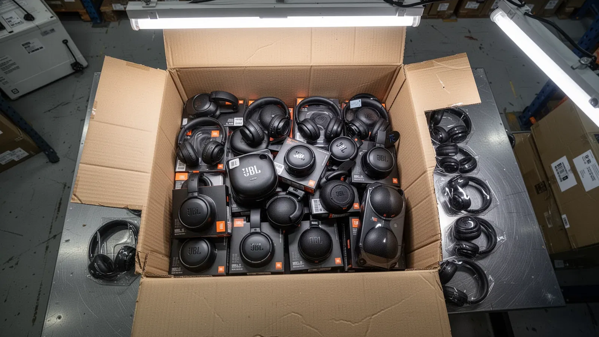 Zoll beschlagnahmt massenhaft JBL-Produkte aus China - Foto: über boerse-global.de