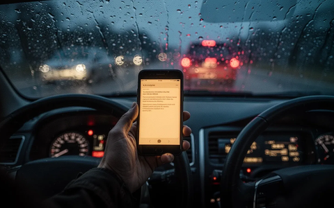 Handy am Steuer: Polizei stellt Hunderte Verstöße fest - Foto: über boerse-global.de