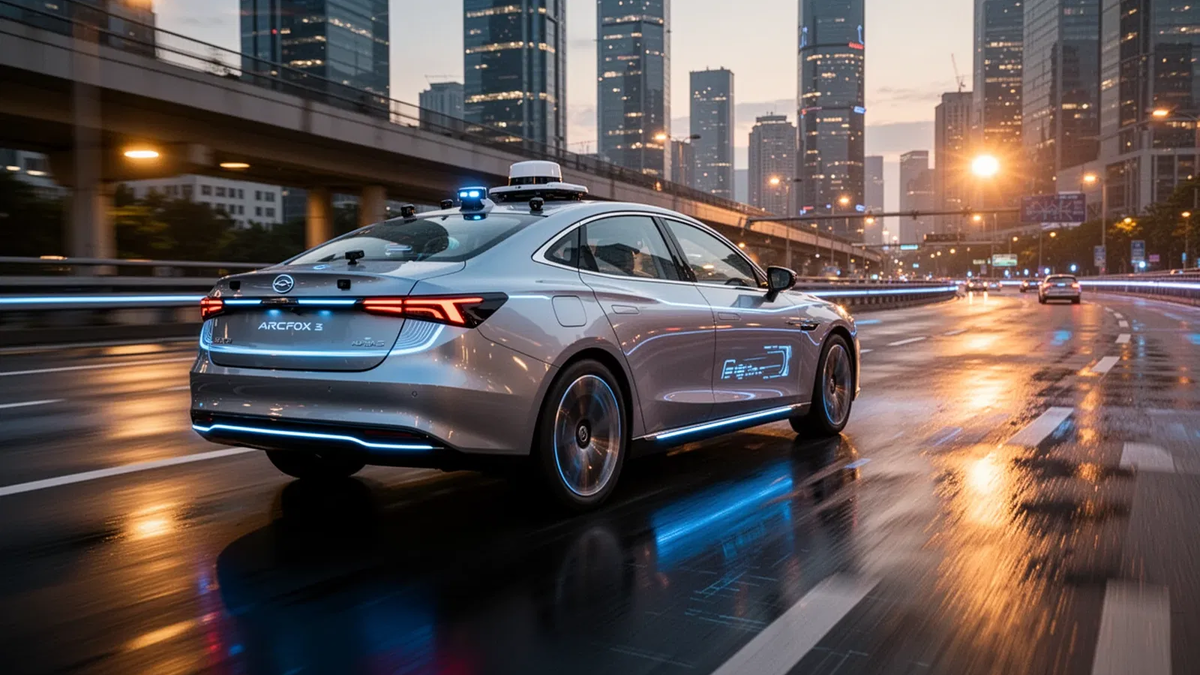 BAIC Arcfox startet als erster Hersteller öffentliche Level-3-Tests - Foto: über boerse-global.de