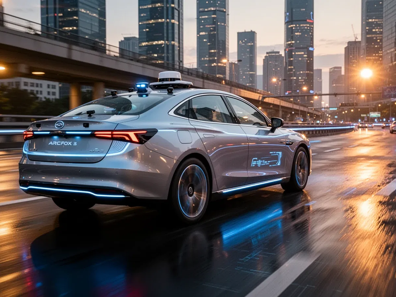 BAIC Arcfox startet als erster Hersteller öffentliche Level-3-Tests - Foto: über boerse-global.de