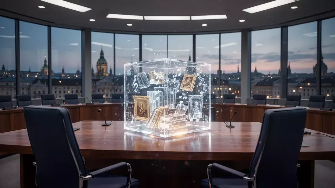KI-Entwickler müssen Trainingsdaten offenlegen Illustration mit AI erstellt übermittelt durch boerse-global.de
