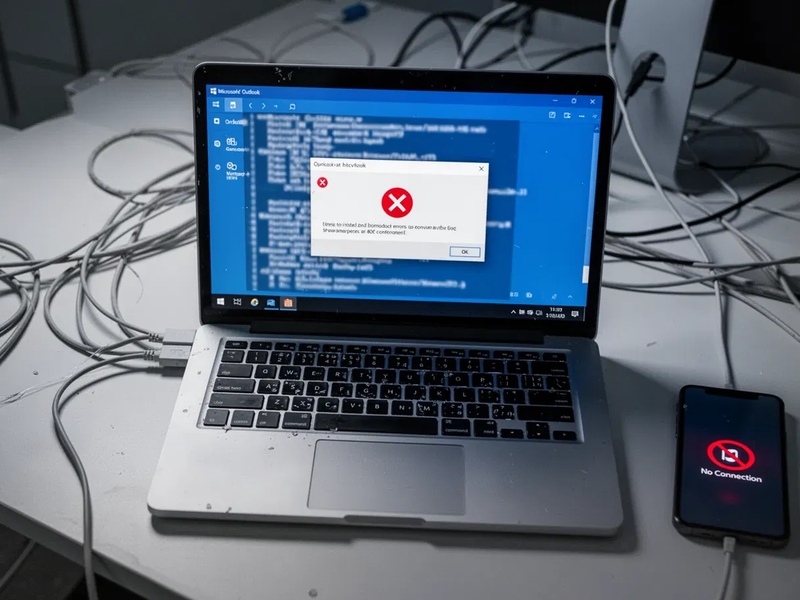 Outlook-Krise: Microsofts E-Mail-Dienst stolpert über Sync-Fehler und Sperren - Foto: über boerse-global.de