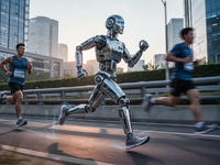 Tiangong-Roboter bereiten sich auf Peking-Marathon vor - Foto: über boerse-global.de
