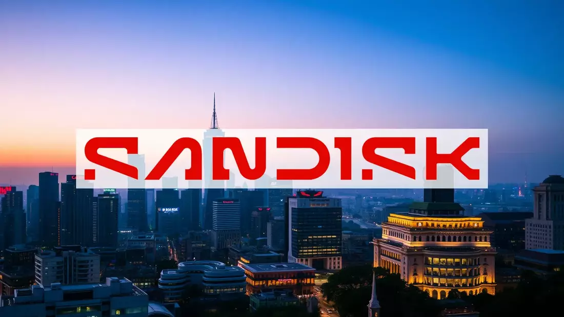 Alianza estratégica impulsa a SanDisk en el mercado de memoria para IA Illustration mit AI erstellt übermittelt durch boerse-global.de