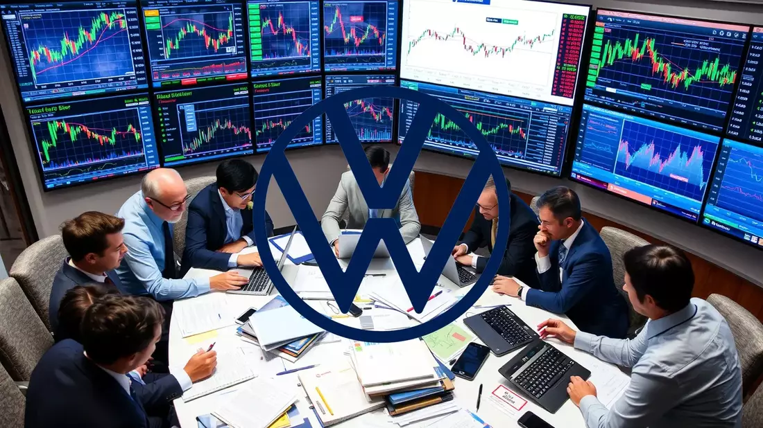 Volkswagen's Stock Faces Crosscurrents: Jetta Recall Offsets Asian Momentum Illustration mit AI erstellt übermittelt durch boerse-global.de