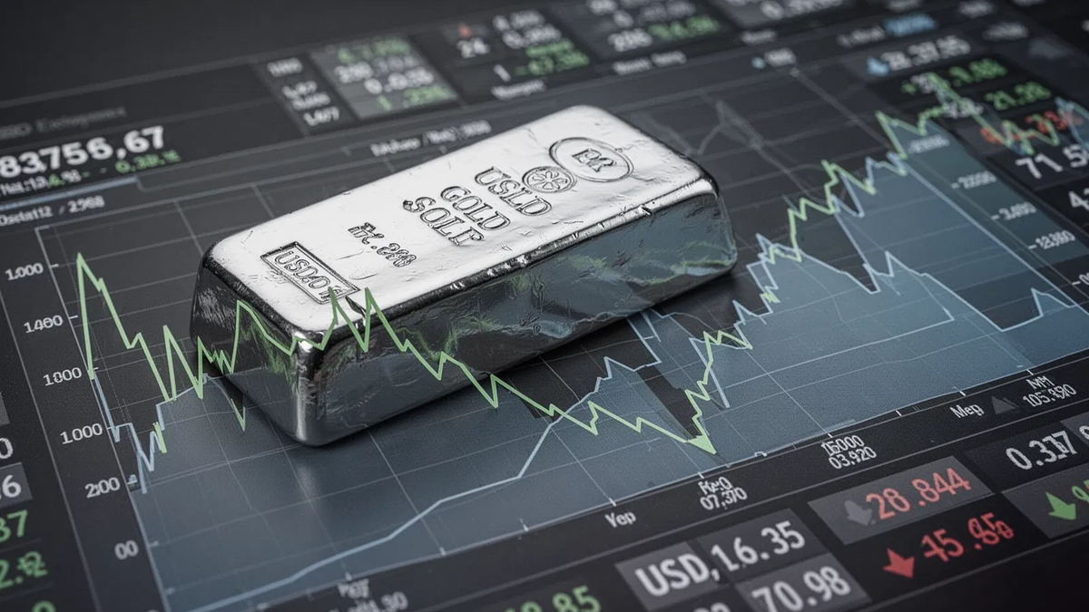 Silber: Dollar bremst Aufstieg - Foto: über boerse-global.de