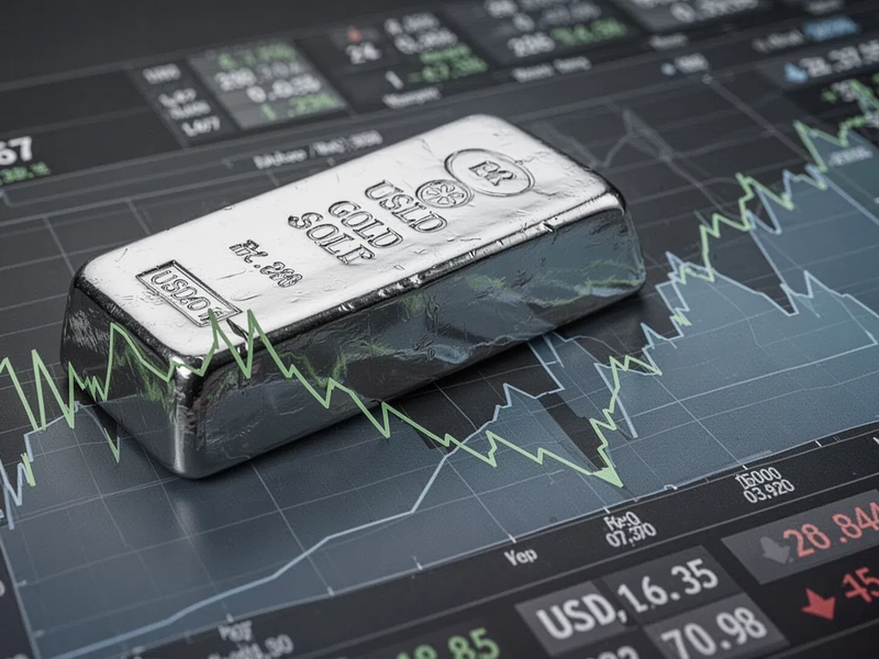 Silber: Dollar bremst Aufstieg - Foto: über boerse-global.de