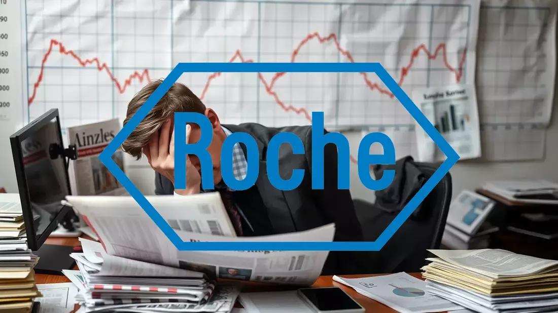 Roche Advances in Alzheimer's Diagnostics with New Blood Test Approval Illustration mit AI erstellt übermittelt durch boerse-global.de