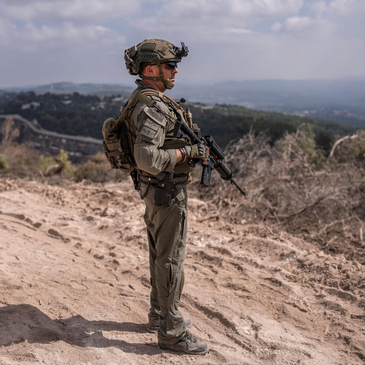 Israel weitet den Einsatz gegen die proiranische Hisbollah-Miliz im Libanon aus. - Foto: Ilia Yefimovich/dpa