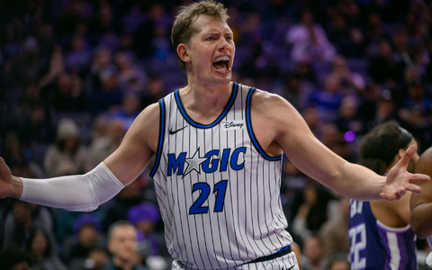 Moritz Wagner konnte den Orlando Magic in Atlanta nicht zum Sieg verhelfen. (Archivbild) - Foto: Randall Benton/FR171663 AP/AP/dpa