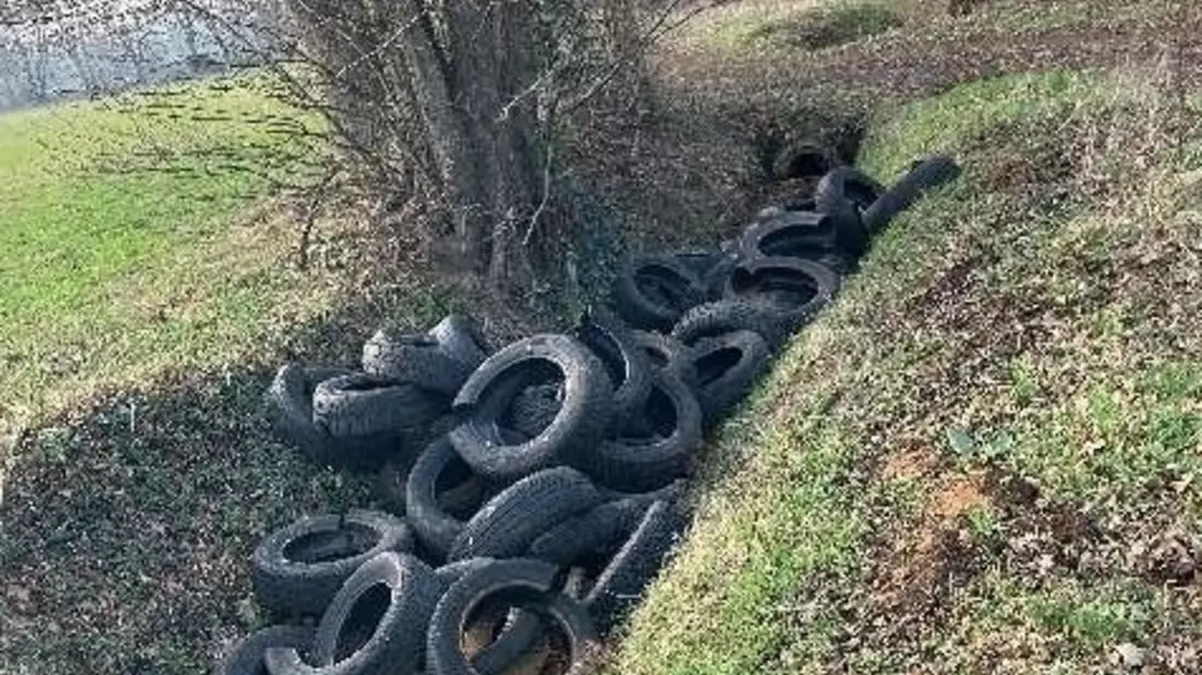 POL-EL: Wietmarschen - Illegale Entsorgung von 40 Autoreifen - Zeugen gesucht - Bild: presseportal.de