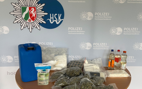 POL-HSK: Ermittlungskommission Watte: Mehrere Festnahmen - umfangreiche Betäubungsmittel- und Bargeldsicherstellungen - Foto: presseportal.de