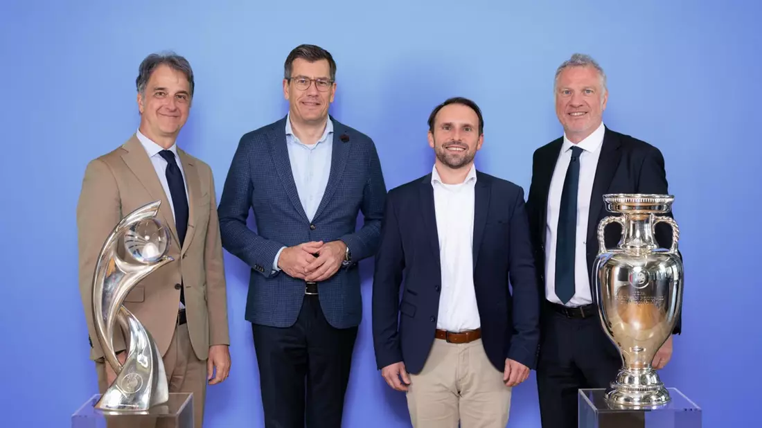 Premiere im europäischen Fußball: Unternehmen der Schwarz Gruppe werden erster strategischer Partner der UEFA - Bild: presseportal.de