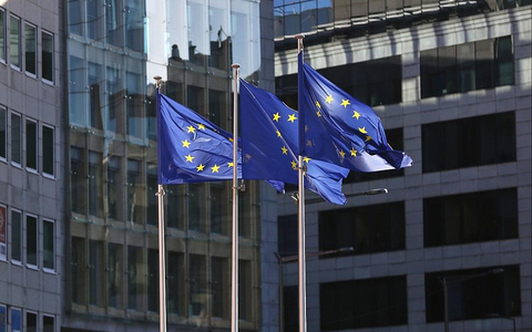 EU-Fahnen (Archiv) - Foto: via dts Nachrichtenagentur