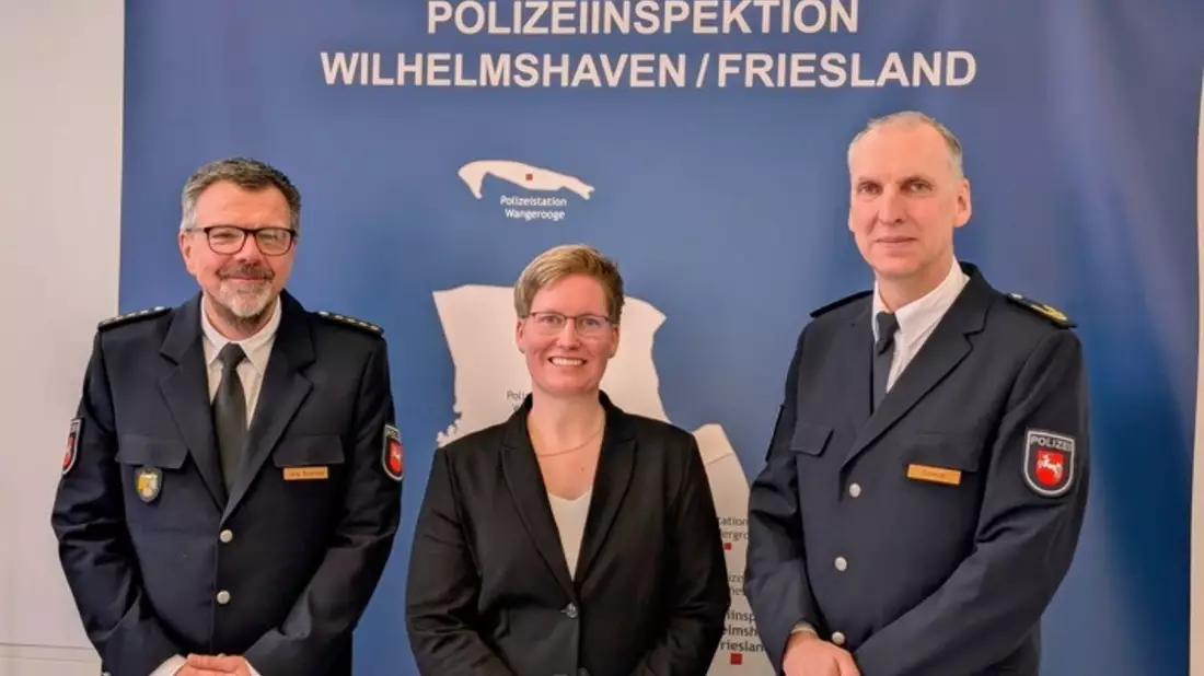 POL-WHV: Personalwechsel in der Polizeiinspektion Wilhelmshaven/Friesland, Jantje Zimmermann-Gäde neue Leiterin des Zentralen Kriminaldienstes - Bild: presseportal.de