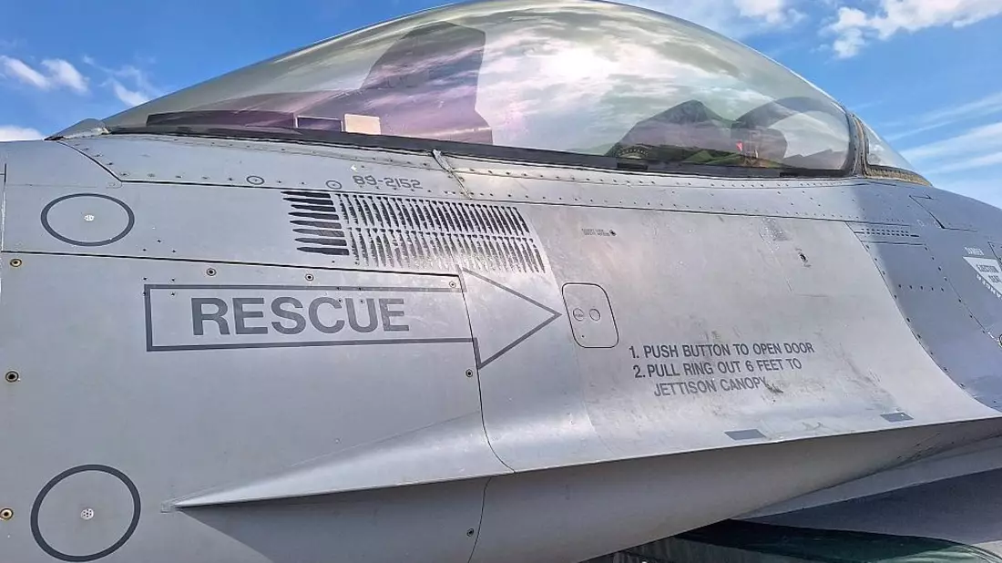 F-16 Kampfjet (Archiv) - Bild: via dts Nachrichtenagentur