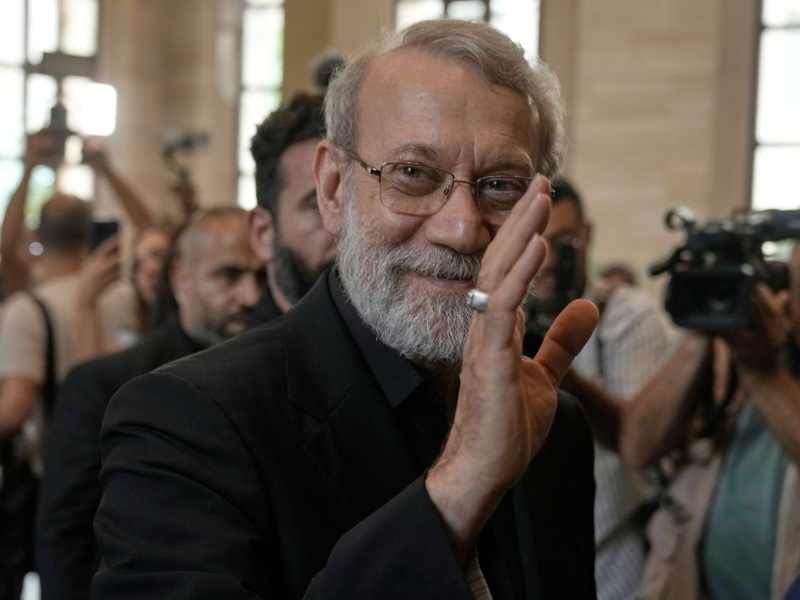 Der Iran bestätigt den Tod des Generalsekretärs des Nationalen Sicherheitsrates, Ali Laridschani. Foto Archiv - Foto: Bilal Hussein/AP/dpa