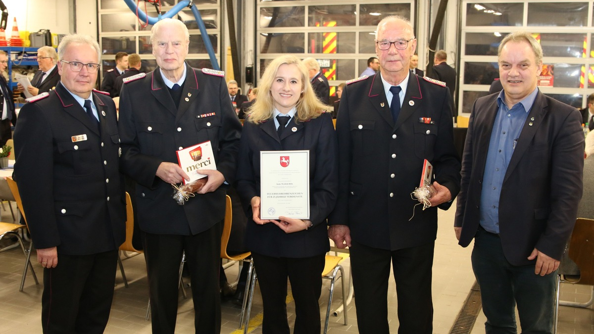 FW-OLL: Jahreshauptversammlung der Freiwilligen Feuerwehr Kirch- und Klosterseelte - Foto: presseportal.de