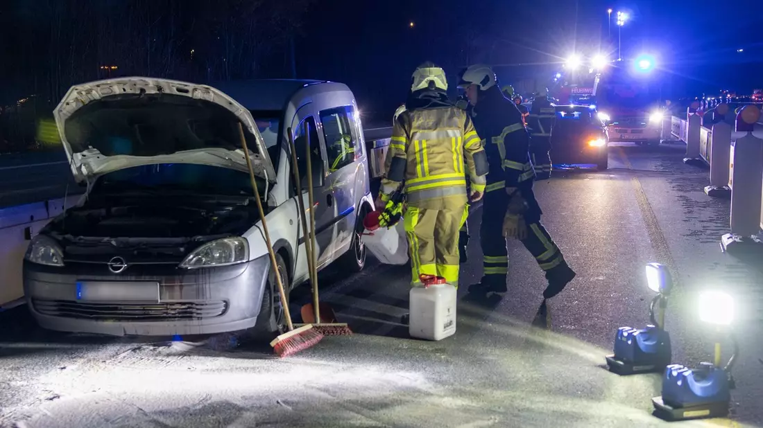 FW-MK: Verkehrsunfall auf der BAB 46 - Bild: presseportal.de