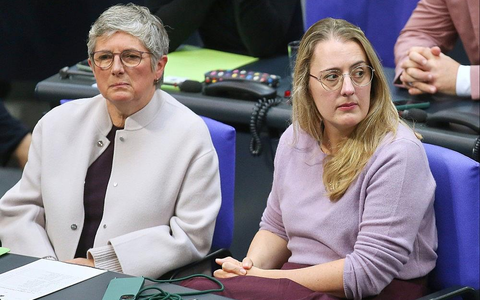 Britta Haßelmann und Katharina Dröge (Archiv) - Foto: via dts Nachrichtenagentur