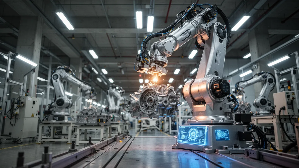 KI-Roboter revolutionieren die Fabrikhallen - Foto: über boerse-global.de