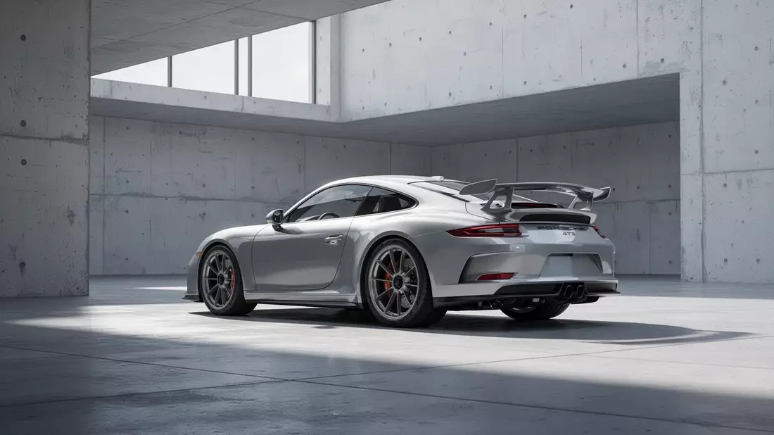 Porsche GT3: Neue Fotoserie setzt auf radikalen Minimalismus - Bild: über boerse-global.de