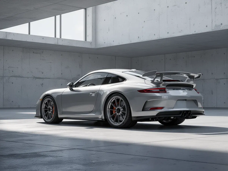 Porsche GT3: Neue Fotoserie setzt auf radikalen Minimalismus - Foto: über boerse-global.de