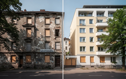 NRW greift mit neuem Gesetz gegen Schrottimmobilien durch - Foto: über boerse-global.de