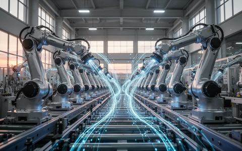 NVIDIAs Robotik-Revolution: KI-Maschinen lernen jetzt miteinander zu reden - Foto: über boerse-global.de NVIDIAs Robotik-Revolution: KI-Maschinen lernen jetzt miteinander zu reden - Foto: über boerse-global.de