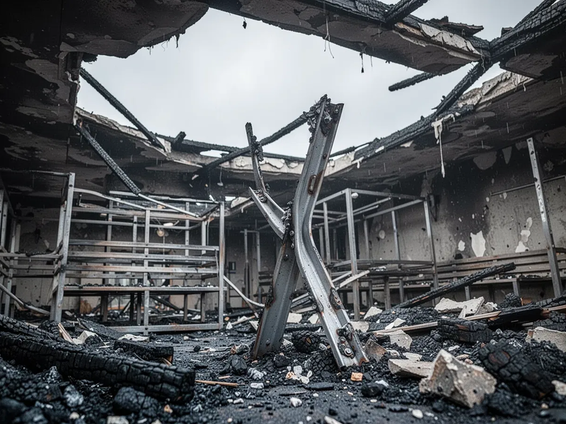 Fitnessstudio in Neunkirchen brennt komplett nieder - Foto: über boerse-global.de