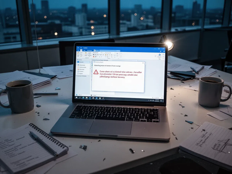 Microsoft Outlook: Störungen und Verschiebung belasten Unternehmen - Foto: über boerse-global.de