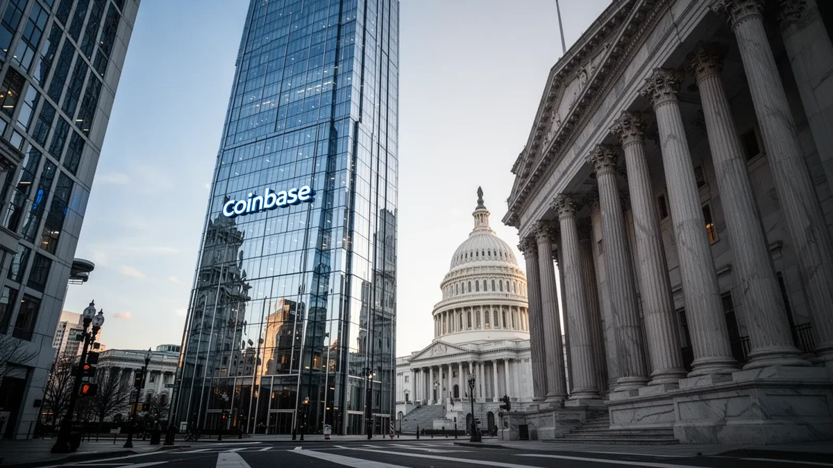 Coinbase Aktie: Machtkampf in Washington - Foto: über boerse-global.de