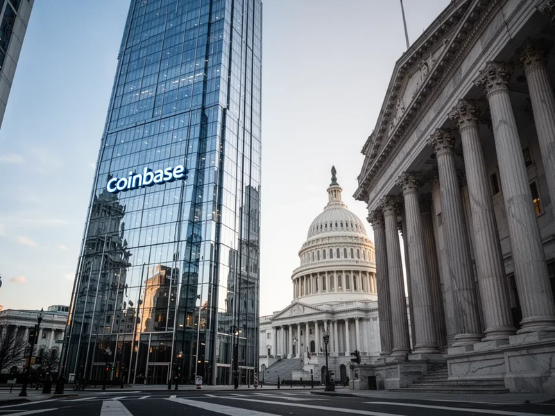 Coinbase Aktie: Machtkampf in Washington - Foto: über boerse-global.de