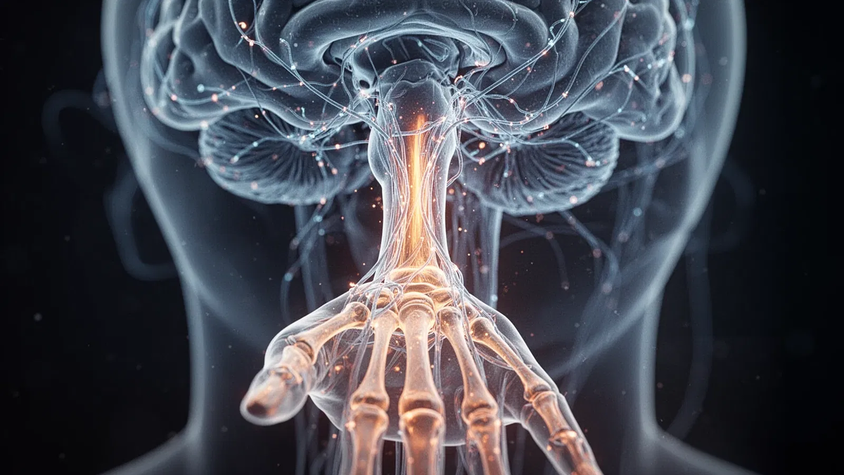 Hirnstamm steuert Handbewegungen mit - Foto: über boerse-global.de