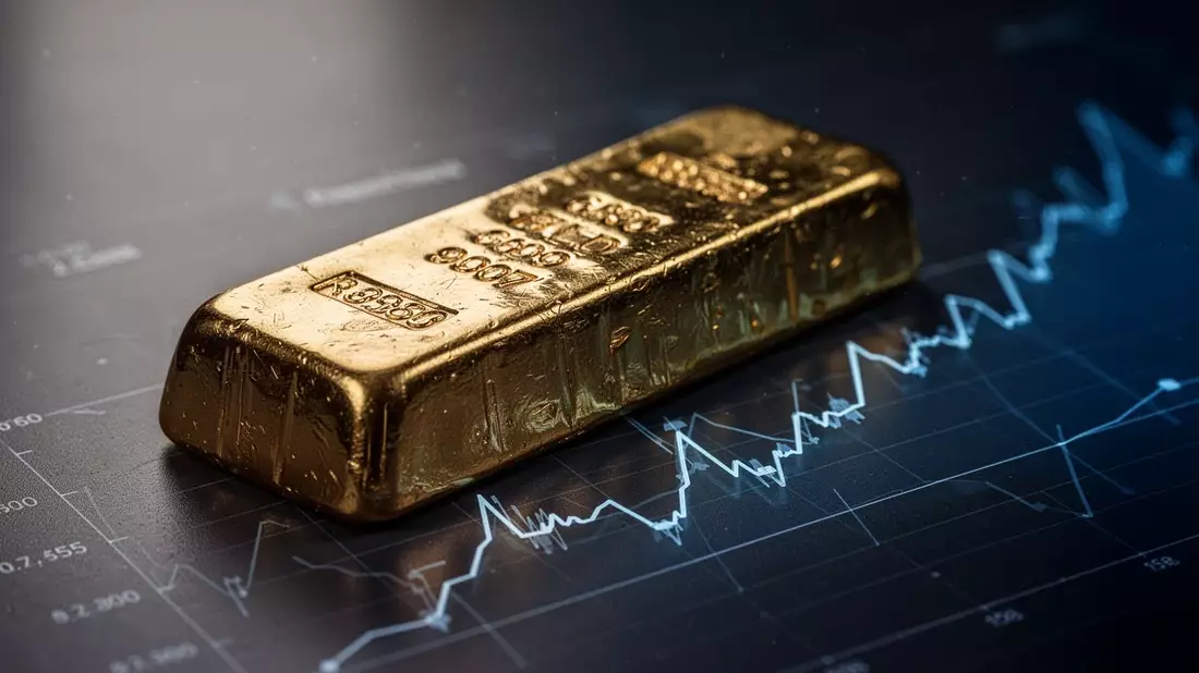 Gold: Ölpreis kontert starken Dollar Illustration mit AI erstellt übermittelt durch boerse-global.de