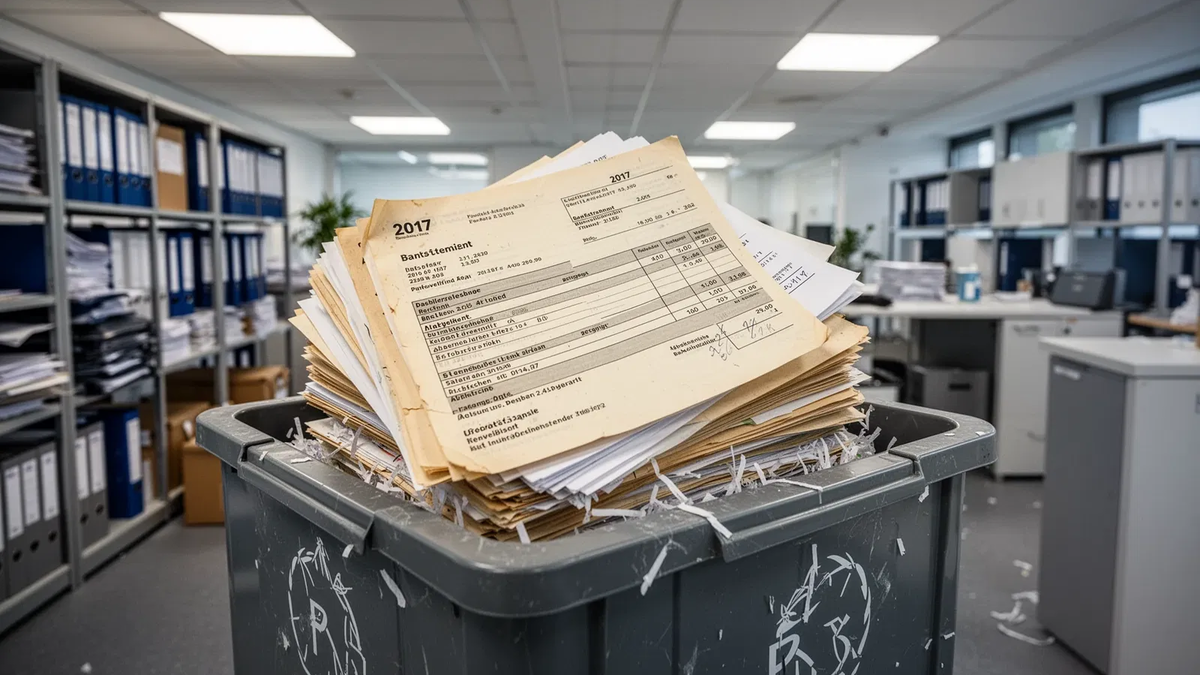 Bürokratieentlastung: Unternehmen können jetzt Akten aus 2017 vernichten - Foto: über boerse-global.de