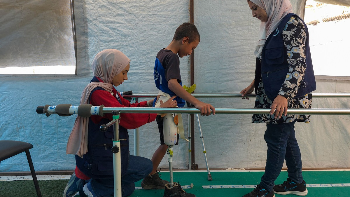 Reha-Versorgung in Gaza steht vor dem Zusammenbruch / Tausende warten auf Prothesen - Foto: presseportal.de