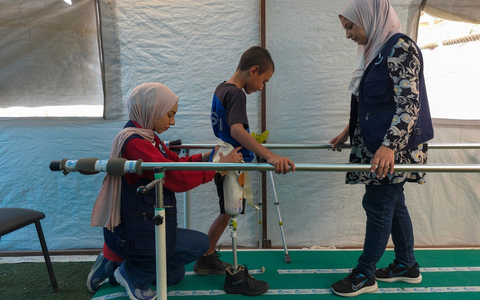 Reha-Versorgung in Gaza steht vor dem Zusammenbruch / Tausende warten auf Prothesen - Foto: presseportal.de