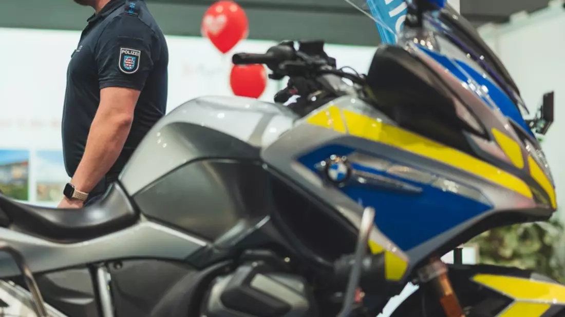 LPD-EF: Thüringer Polizei präsentiert sich auf Motorradmesse in Erfurt - Bild: presseportal.de